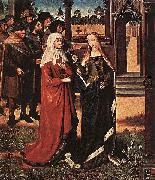 Master of the Legend of St. Lucy Scene from the St Lucy Legend France oil painting artist